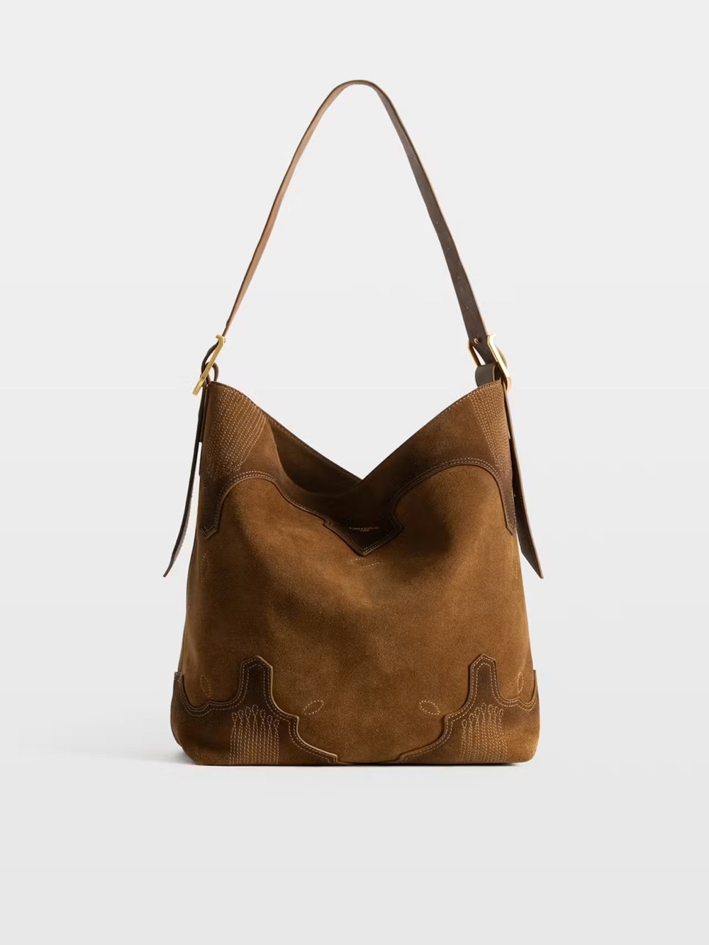 Zadig & Voltaire Jane Hobo Western Bag cognac brand new in original box!